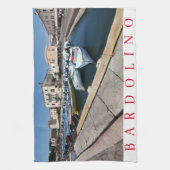 Bardolino Gardasee Teetuch Geschirrtuch (Vertikal)