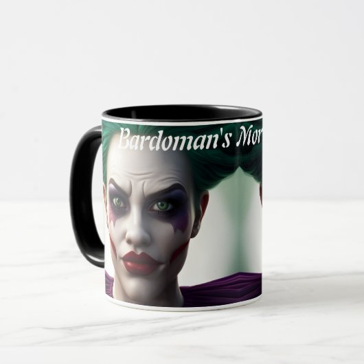 Bardomans Morgen Tee Personalisiert anpassbar Tasse (Vorderseite Links)