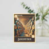 Bardstown, Kentucky | VINTAG Postkarte (Stehend Vorderseite)