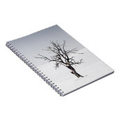 BARE BAUM INMITTEN DES SCHNEES NOTIZBLOCK (Rechte Seite)