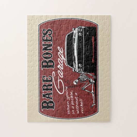 Bare Bones Challenger Puzzle (Vertikal)