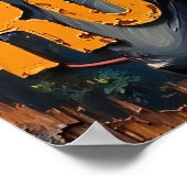 Bare Branch Blues: Löwenschwarm Poster (Ecke)