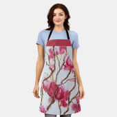 Bare Branches Cherry Blossom Blume Schürze (Getragen)