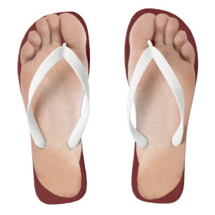 Bare Feet Adult Flip Flops Badesandalen