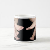 Bare Feet Art Kaffeetasse (Mittel)