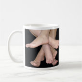 Bare Feet Art Kaffeetasse (Links)
