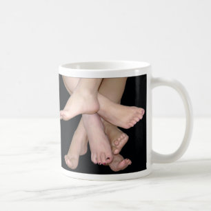 Bare Feet Art Kaffeetasse