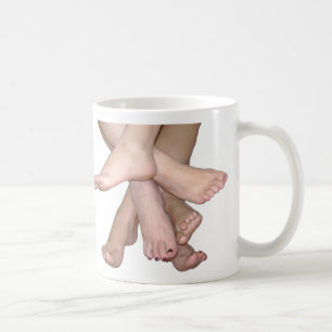 Bare Feet Art Kaffeetasse