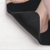 Bare Feet Art Mousepad (Ecke)