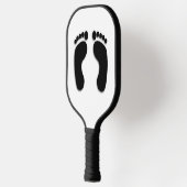 Bare Feet Prints Pickleball Schläger (Links)