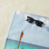 Bare Feet Strandtuch (Beispiel)