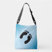 Bare Footprints Tragetaschen Mit Langen Trägern (Vorderseite)