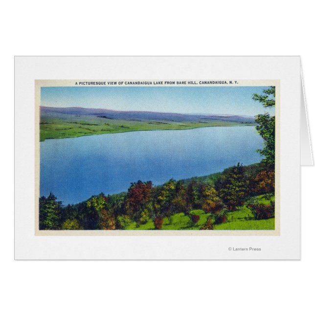Bare Hill View of Canandaigua Lake (Vorderseite (Horizontal))