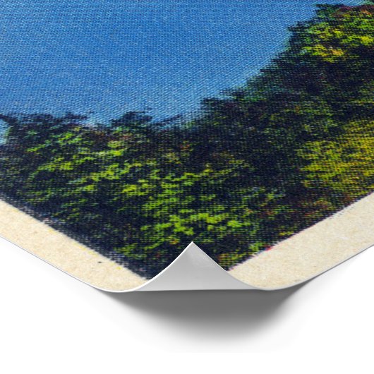 Bare Hill View of Canandaigua Lake Poster (Ecke)