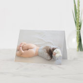 BARE HINTERN G-STRING STRAND MÄDCHEN GEGENSTÄNDIG  KARTE (Vorderseite)