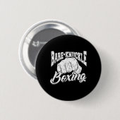 Bare-knuckle Boxen - Bare-knuckle Sport und Fitne Button (Vorne & Hinten)