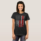 Bare Knuckle Boxing American Flag 4. Juli Figh T-Shirt (Vorne ganz)