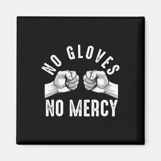 Bare Knuckle Boxing Men Fist Knuckle Figh Kämpfen Magnet (Vorne)