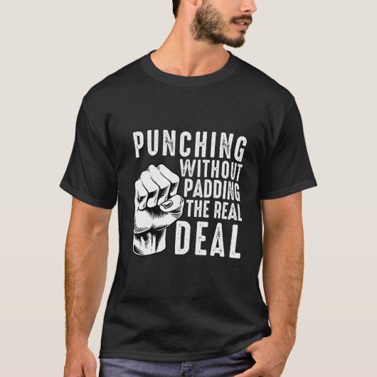 Bare Knuckle Boxing Men Fist Knuckle Figh Kämpfen T-Shirt (Vorderseite)