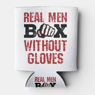 Bare Knuckle Boxing Real Men Box ohne Handschuhe Dosenkühler