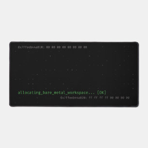 Bare-Metal Workspace C++ Hex Dump Programmer Schre Schreibtischunterlage