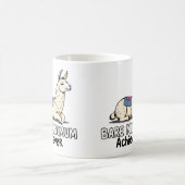 Bare Minimum Achiever Funny Llama Lazy Humor  Kaffeetasse (Mittel)