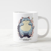 Bare Minimum Mode Activated – Relatable Mood Jumbo-Tasse (Rechts)