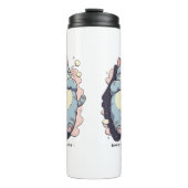 Bare Minimum Mode Activated – Relatable Mood Thermosbecher (Vorderseite)