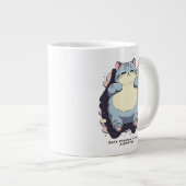 Bare-Minimum-Modus aktiviert – Nachvollziehbare St Jumbo-Tasse (Vorderseite Rechts)