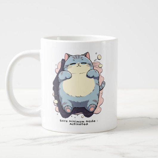 Bare-Minimum-Modus aktiviert – Nachvollziehbare St Jumbo-Tasse (Links)