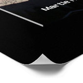 "Bare Tree at Dusk" Poster (Ecke)