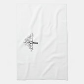 Bare Tree Design Geschirrtuch (Vertikal)