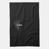 Bare Tree Design Geschirrtuch (Vertikal)