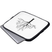 Bare Tree Design Laptopschutzhülle (Vorne Knopf)
