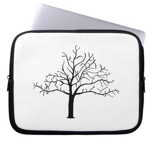 Bare Tree Design Laptopschutzhülle (Vorderseite)