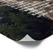 Bare Tree Gedicht für Arbor Day Poster (Ecke)