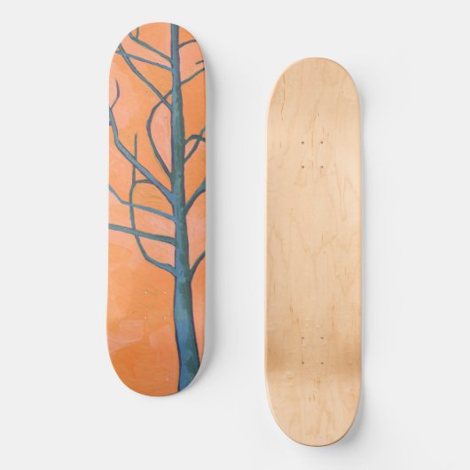 Bare Tree Skateboard (Vorderseite)