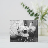 Bareback Girl: 1904 Postkarte (Stehend Vorderseite)