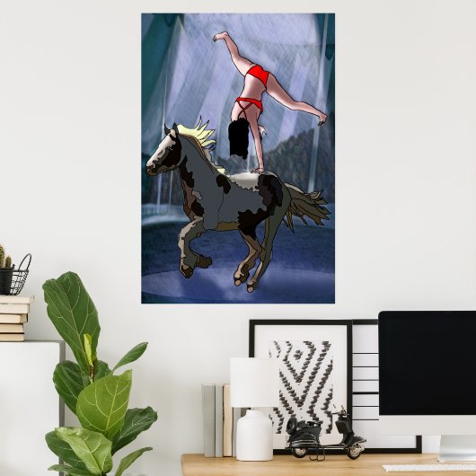 Bareback Rider Poster (Heimbüro)