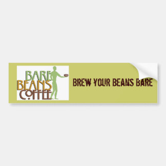 barebeansfinalgreenlogo1107A, brauen Ihre bloßen Autoaufkleber
