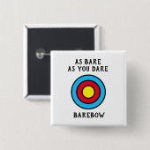 Barebow Archery Button (Vorne & Hinten)