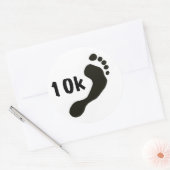 Barefoot 10K Aufkleber (Umschlag)