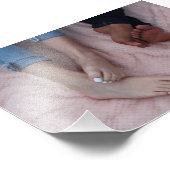 Barefoot Afternoon Foto Print (Ecke)