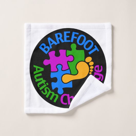 Barefoot Autism Challenge Trucker-Mütze Waschlappen (Waschlappen)