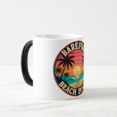 Barefoot & Beach Bound Abzeichen Verwandlungstasse (Vorderseite Links)