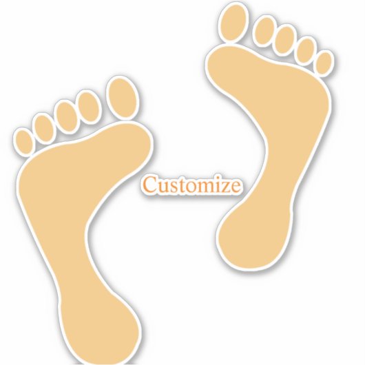 Barefoot Beach Bum Thunder_Cove Aufkleber (Vorderseite)