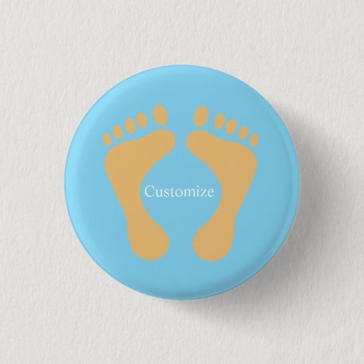 Barefoot Beach Bum Thunder_Cove Button (Vorderseite)