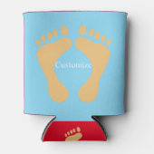 Barefoot Beach Bum Thunder_Cove Dosenkühler (Vorderseite)