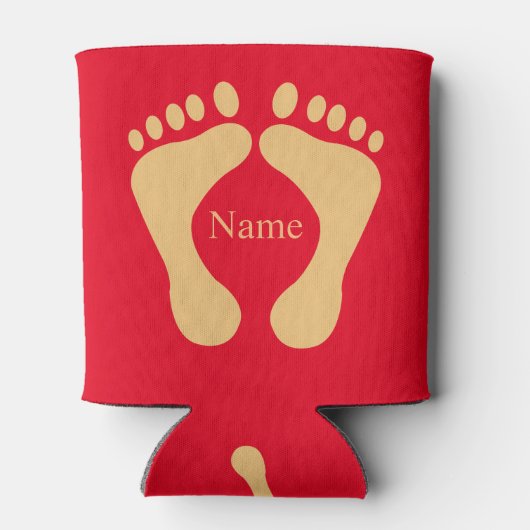 Barefoot Beach Bum Thunder_Cove Dosenkühler (Rückseite)