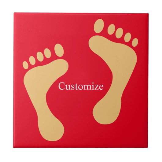 Barefoot Beach Bum Thunder_Cove Fliese (Vorderseite)